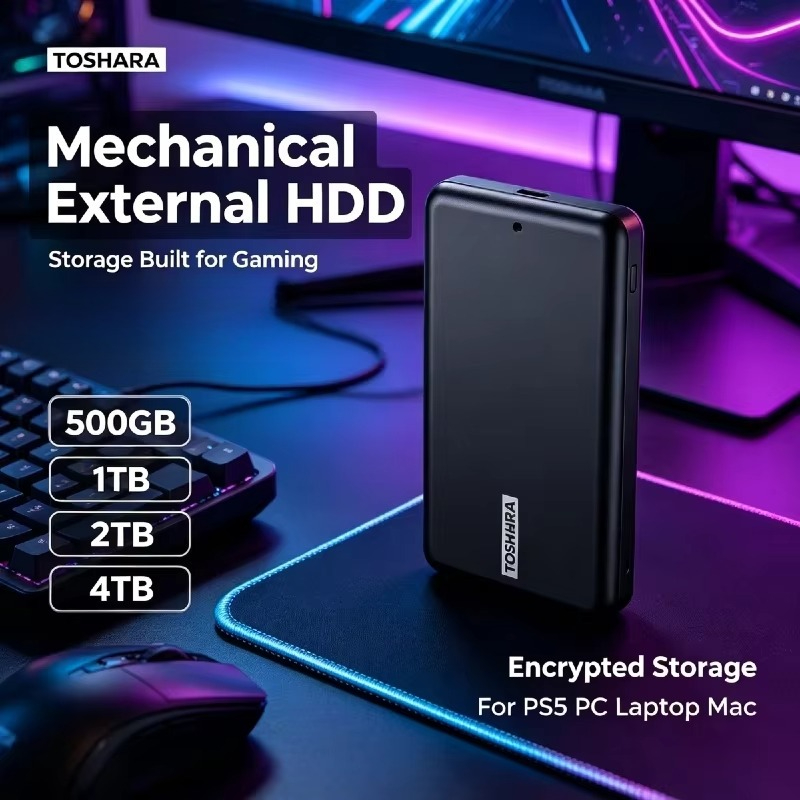 Ssd 500Gb - TOSHARA A5 draagbare SSD 4TB 2TB