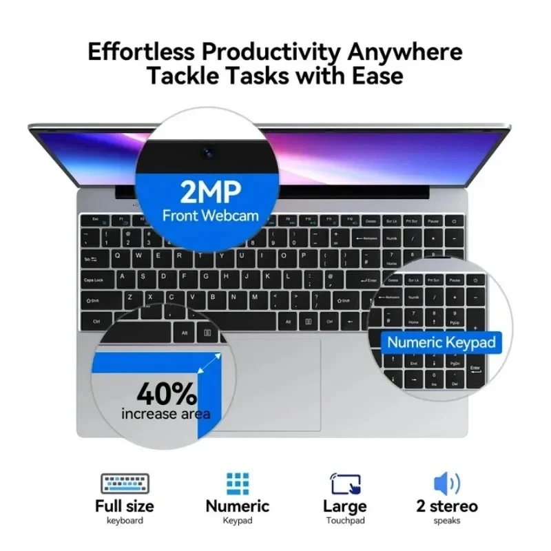 2026 Nieuwe 15,6' Intel N150 W - Ssd 1Tb recensie en prijs