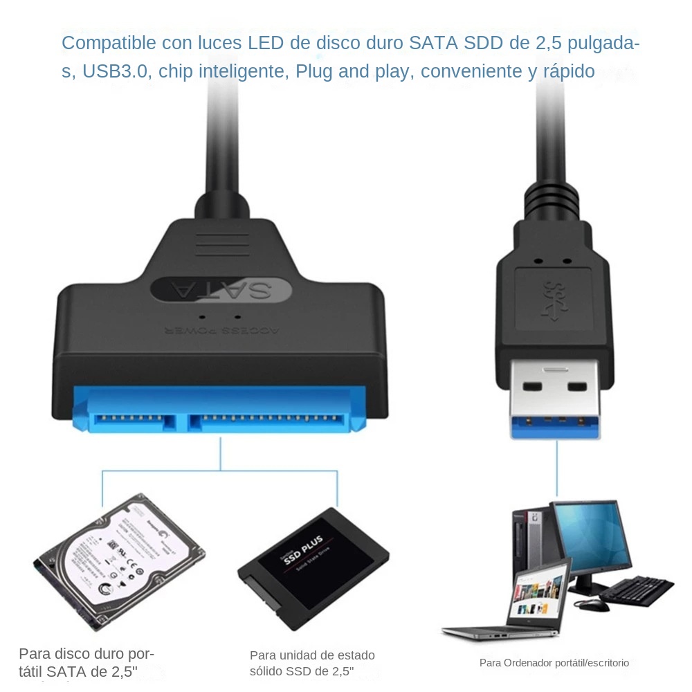 USB 3.0 SATA 3 Kabel SATA naar - Ssd Hard Drive recensie en prijs